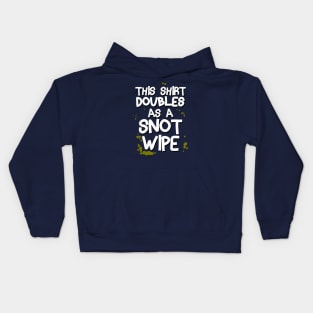 Funny Silly Snot Booger Slogan Meme Kids Hoodie